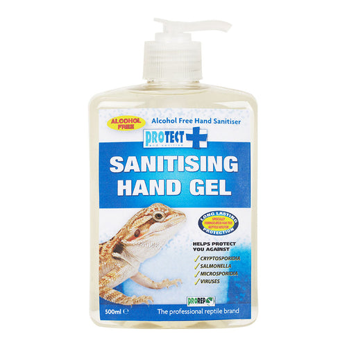 PR ProTect Sanitising Hand Gel, 500ml - Littlehampton Exotics 