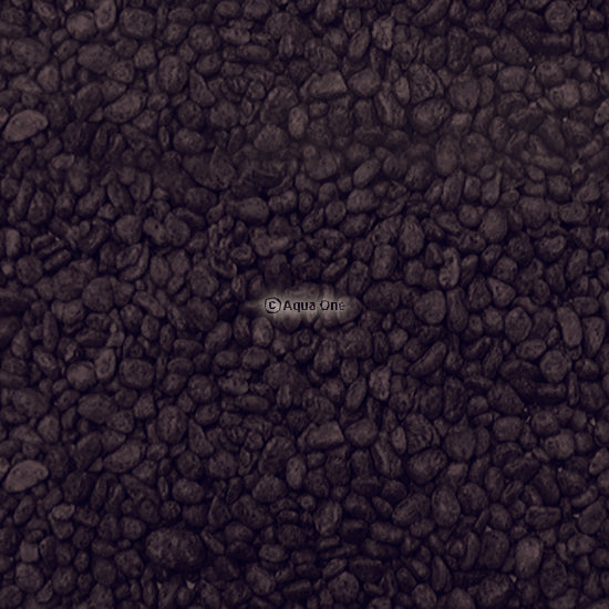 Aqua One Black Gravel 2kg - Littlehampton Exotics 
