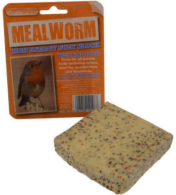 Suet to Go Mealworm Suet Block - Littlehampton Exotics 