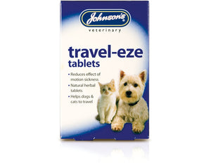 Johnson's Travel-Eze Travel Sickness 24 Tablets - Littlehampton Exotics 