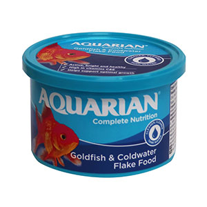 Aquarian Goldfish & Coldwater Flake Food - Littlehampton Exotics 