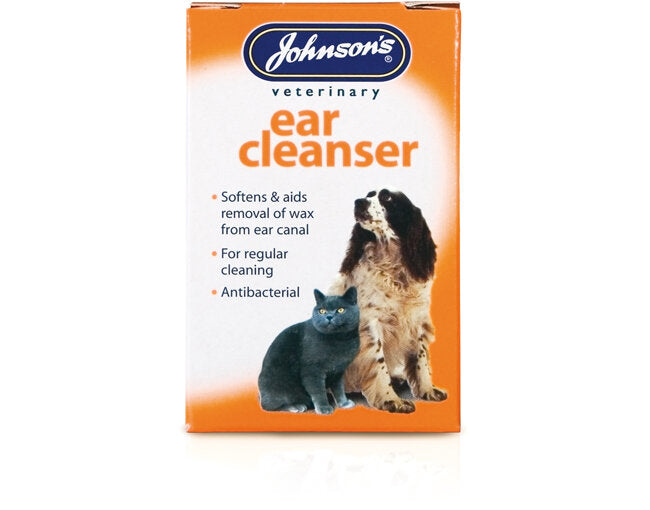 Johnson's Ear Cleanser 18ml - Littlehampton Exotics 