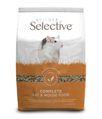 Supreme Selective Rat Food 1.5kg - Littlehampton Exotics 