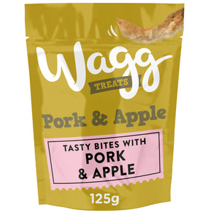 Wagg Pork & Apple Dog Treats 125g - Littlehampton Exotics 