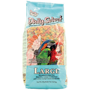 Pretty Bird Daily Select Large Complete Parrot Food - Littlehampton Exotics 