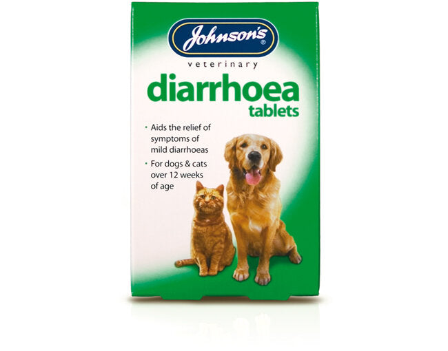 Johnson's Diarrhoea Tablets - Littlehampton Exotics 