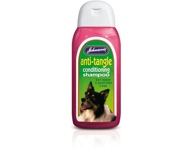 Johnson's Anti-Tangle Conditioning Dog Shampoo 200ml - Littlehampton Exotics 