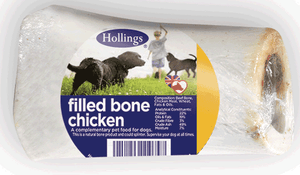 Hollings Filled Bone Chicken - Single 190g - Littlehampton Exotics 