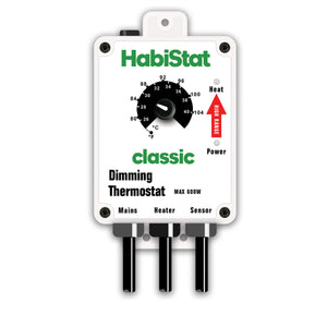 Habistat 600w Dimming Thermostat (White) - Littlehampton Exotics 