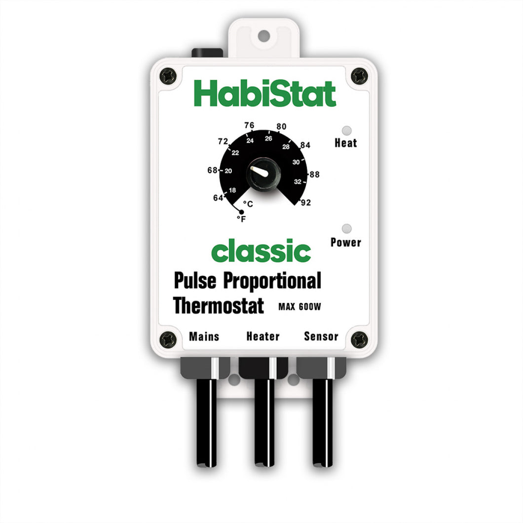 HabiStat 600w Pulse Proportional Thermostat (White) - Littlehampton Exotics 