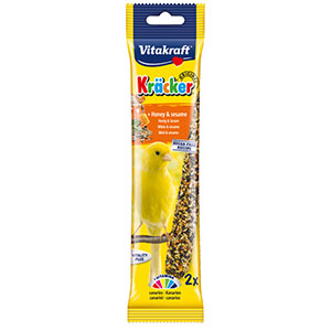 Vitakraft Canary Kracker 2 Pack - Honey & Sesame - Littlehampton Exotics 