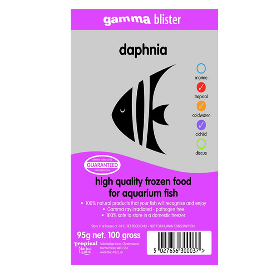 Gamma Blister Daphnia 95g - Littlehampton Exotics 
