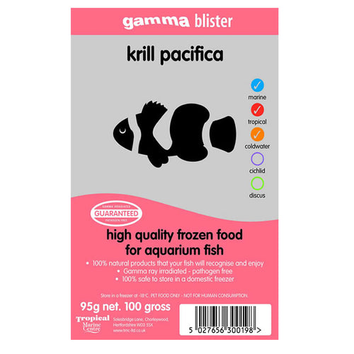 Gamma Blister Krill pacifica, 95g - Littlehampton Exotics 