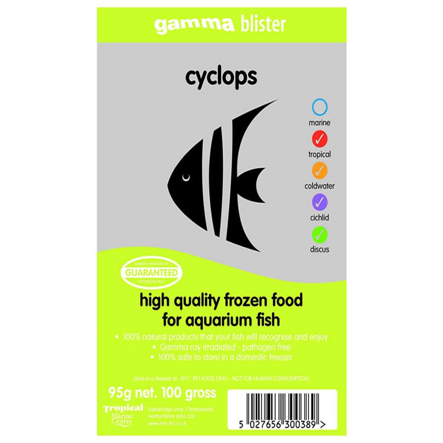 Gamma Blister Cyclops, 95g - Littlehampton Exotics 