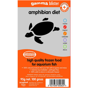 Gamma Blister Amphibian Diet, 95g - Littlehampton Exotics 