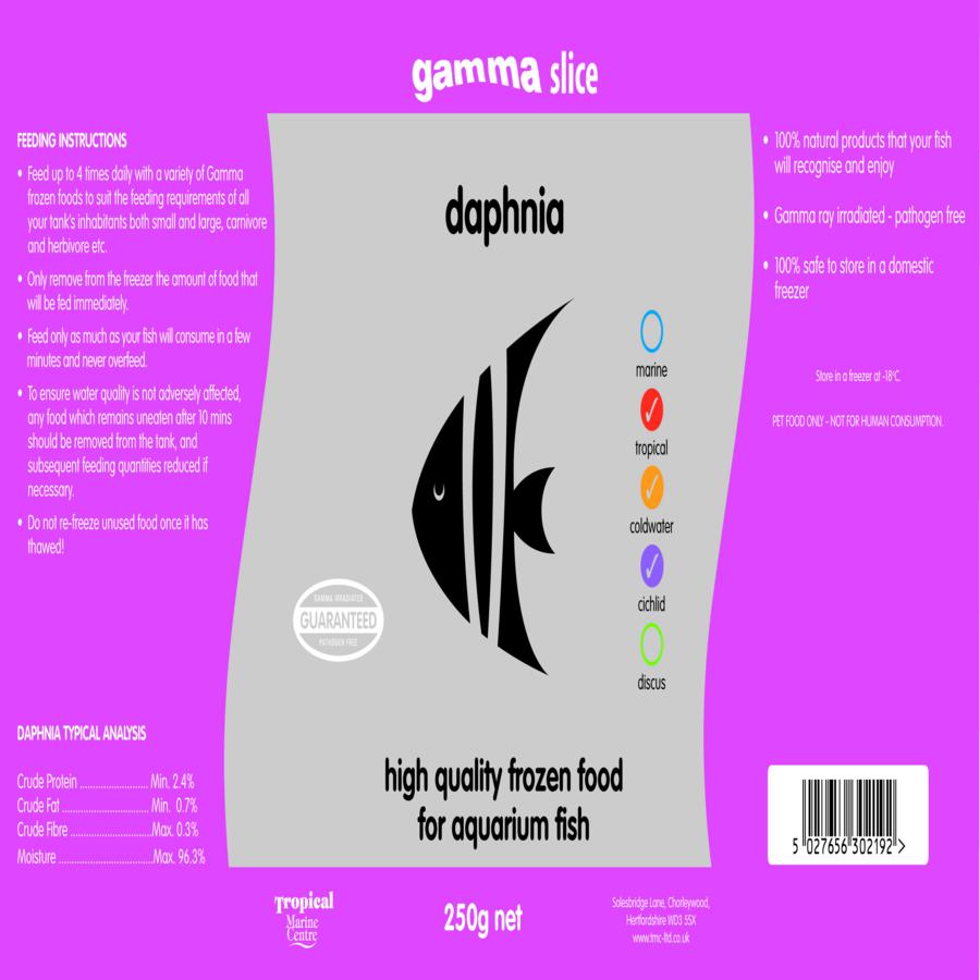 Gamma SLICE Daphnia, 250g - Littlehampton Exotics 