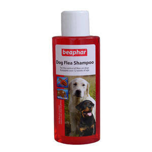 Beaphar Dog Flea Shampoo (Red) 250ml - Littlehampton Exotics 