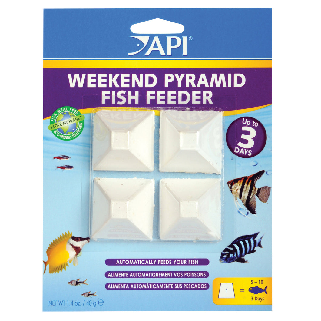 API Weekend Pyramid Fish Feeder (3 days) - Littlehampton Exotics 