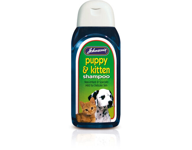 Johnson's Puppy & Kitten Shampoo 125ml - Littlehampton Exotics 
