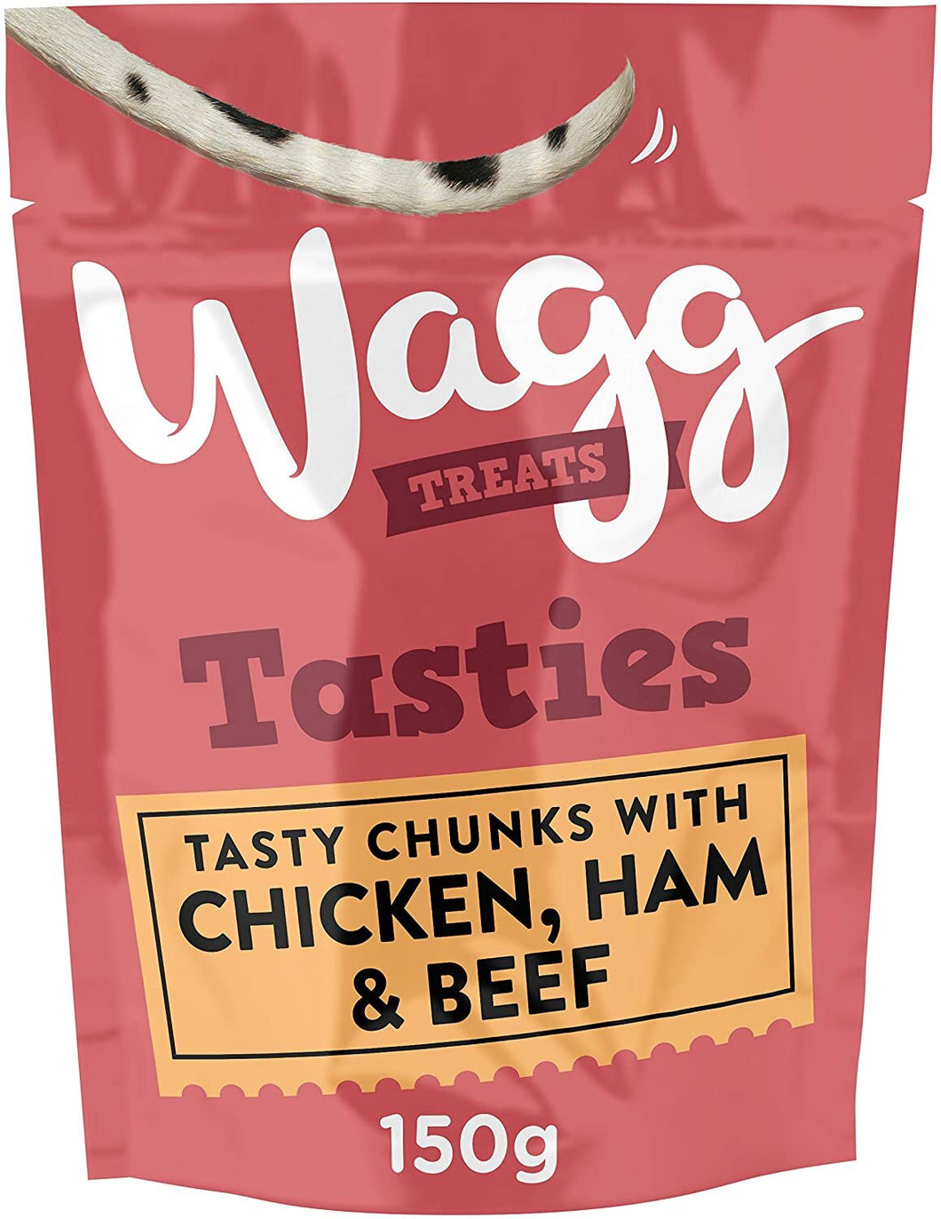 Wagg Tasties Chicken,Ham & Beef Treats 125g - Littlehampton Exotics 