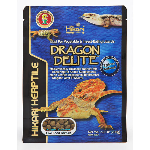 Hikari Herptile Dragon Delight 200g - Littlehampton Exotics 